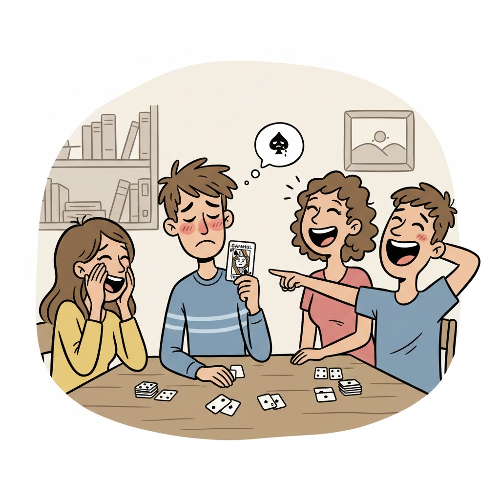 gammel jomfru kortspil