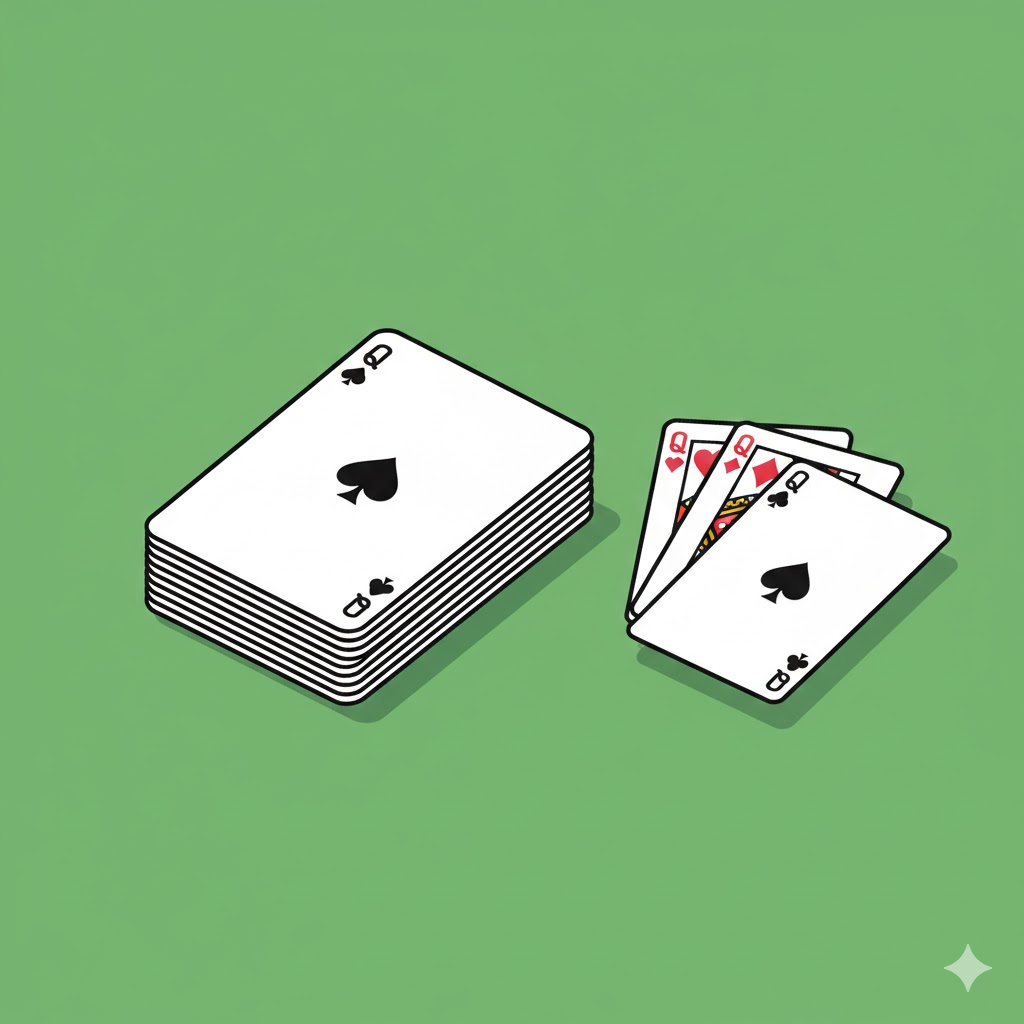 gammel jomfru kortspil