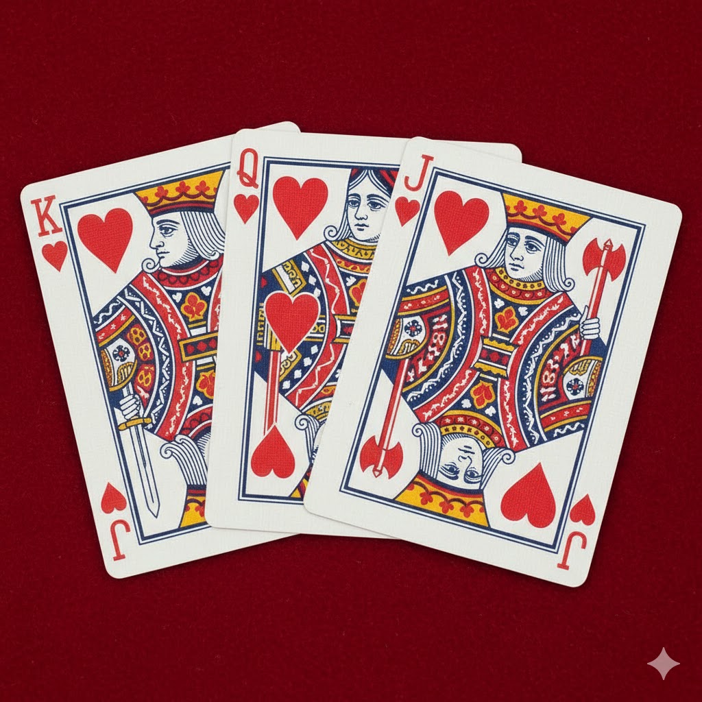 hvor mange hjerter er der i et kortspil
